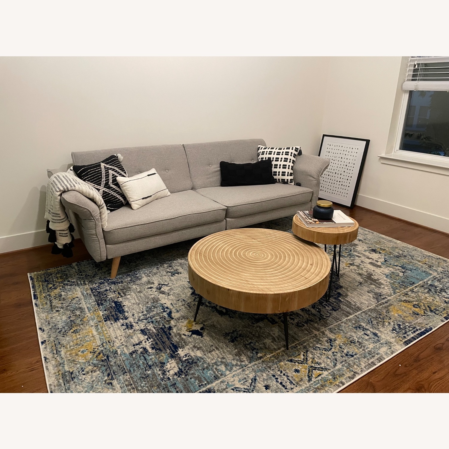 Amazon Coffee Table Set Modern Farmhouse - image-3