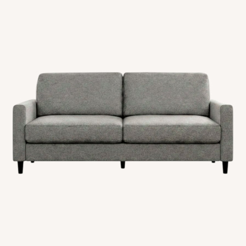Used Cazenovia Gray Couch 74” for sale on AptDeco