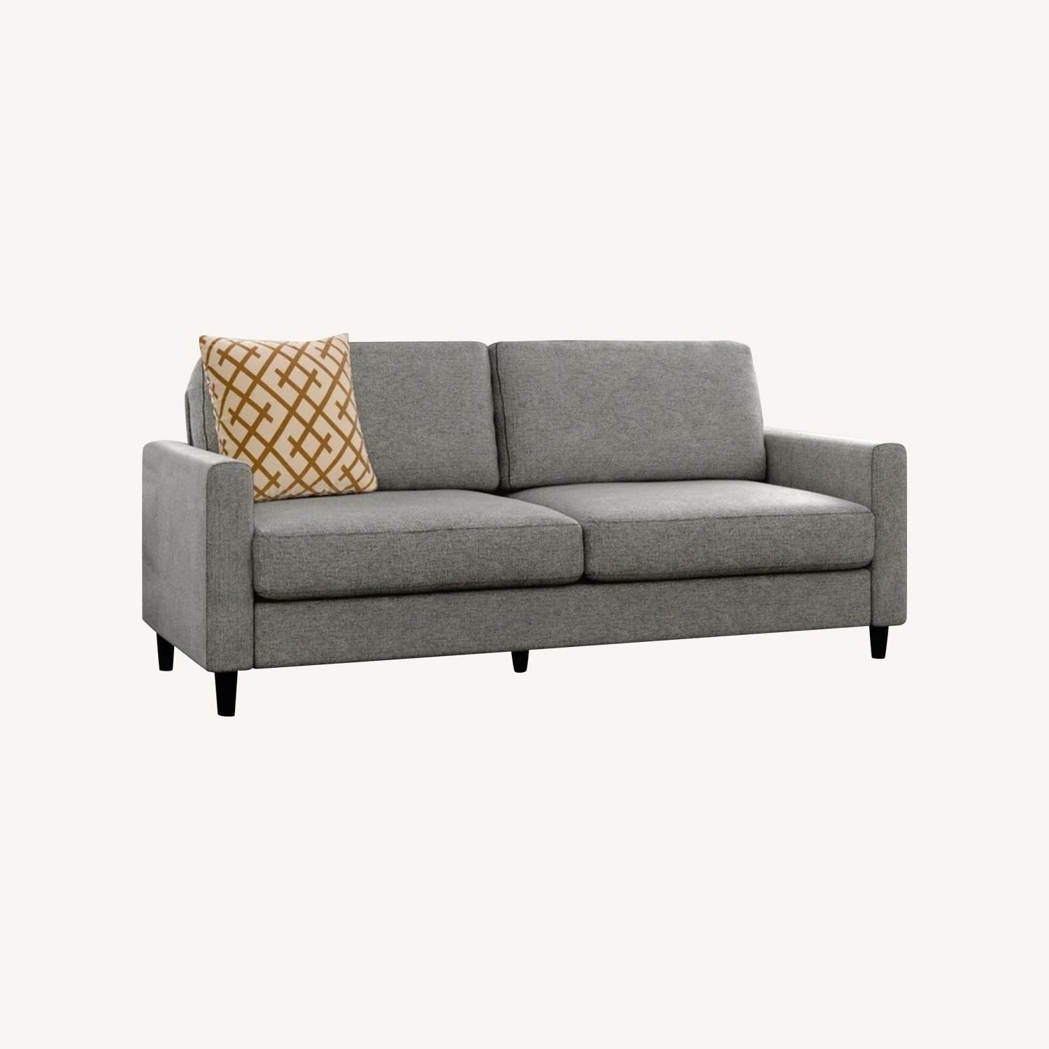 Cazenovia Gray Couch 74” - image-4