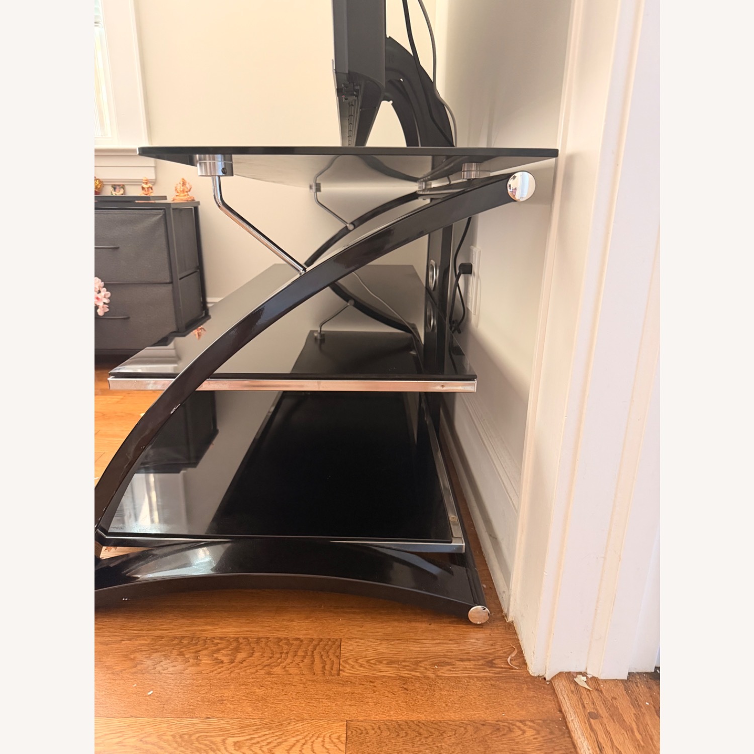 Buy Now or Never Black Glass Media Storage - image-3
