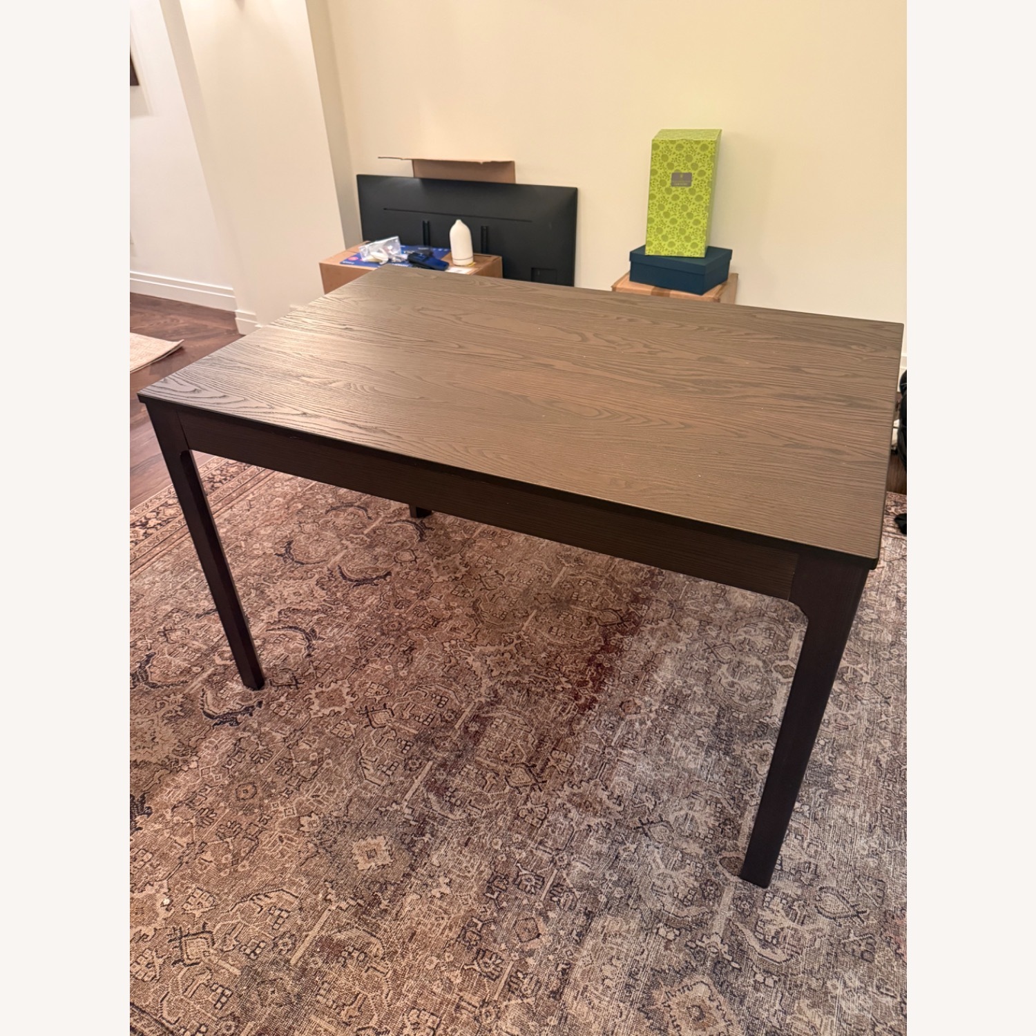 IKEA Extendable Wood Dining Table - image-1
