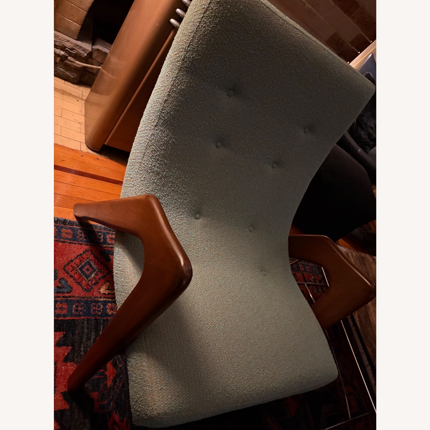 Adrian Pearsall Vintage Armchair Reupholstered - image-5