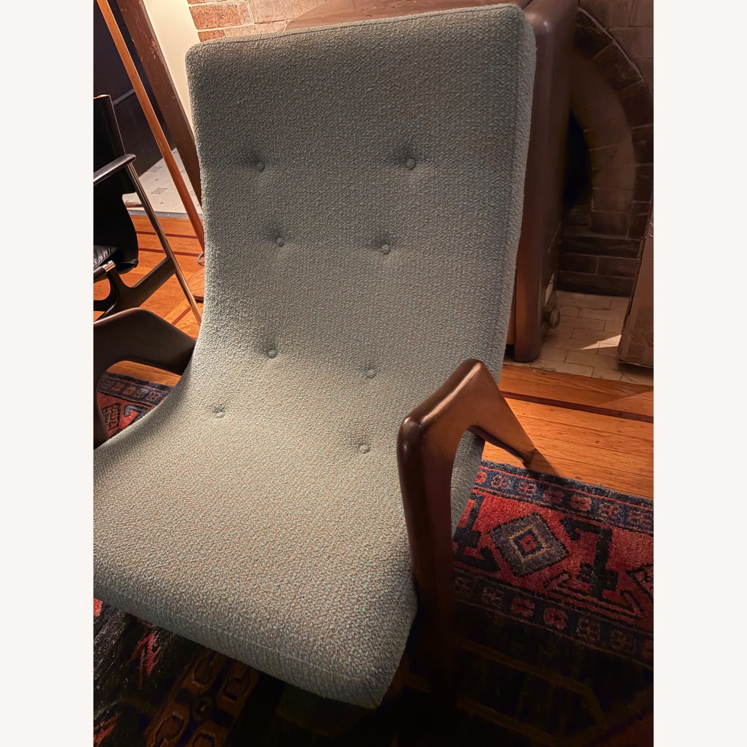 Adrian Pearsall Vintage Armchair Reupholstered - image-1