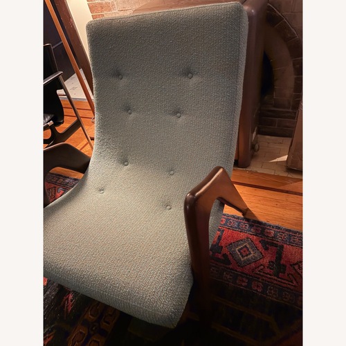 Used Adrian Pearsall Vintage Armchair Reupholstered for sale on AptDeco