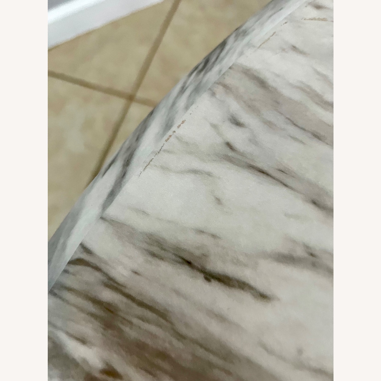 Faux Marble Laminated Coffee Table and End Tables - image-3