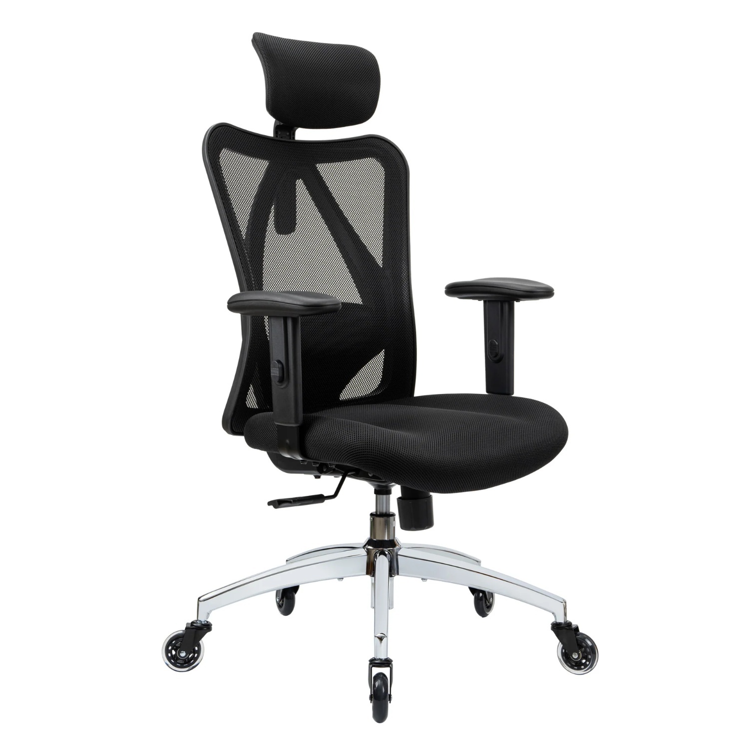 Duramont Ergonomic Black Fabric Office Chair - image-4
