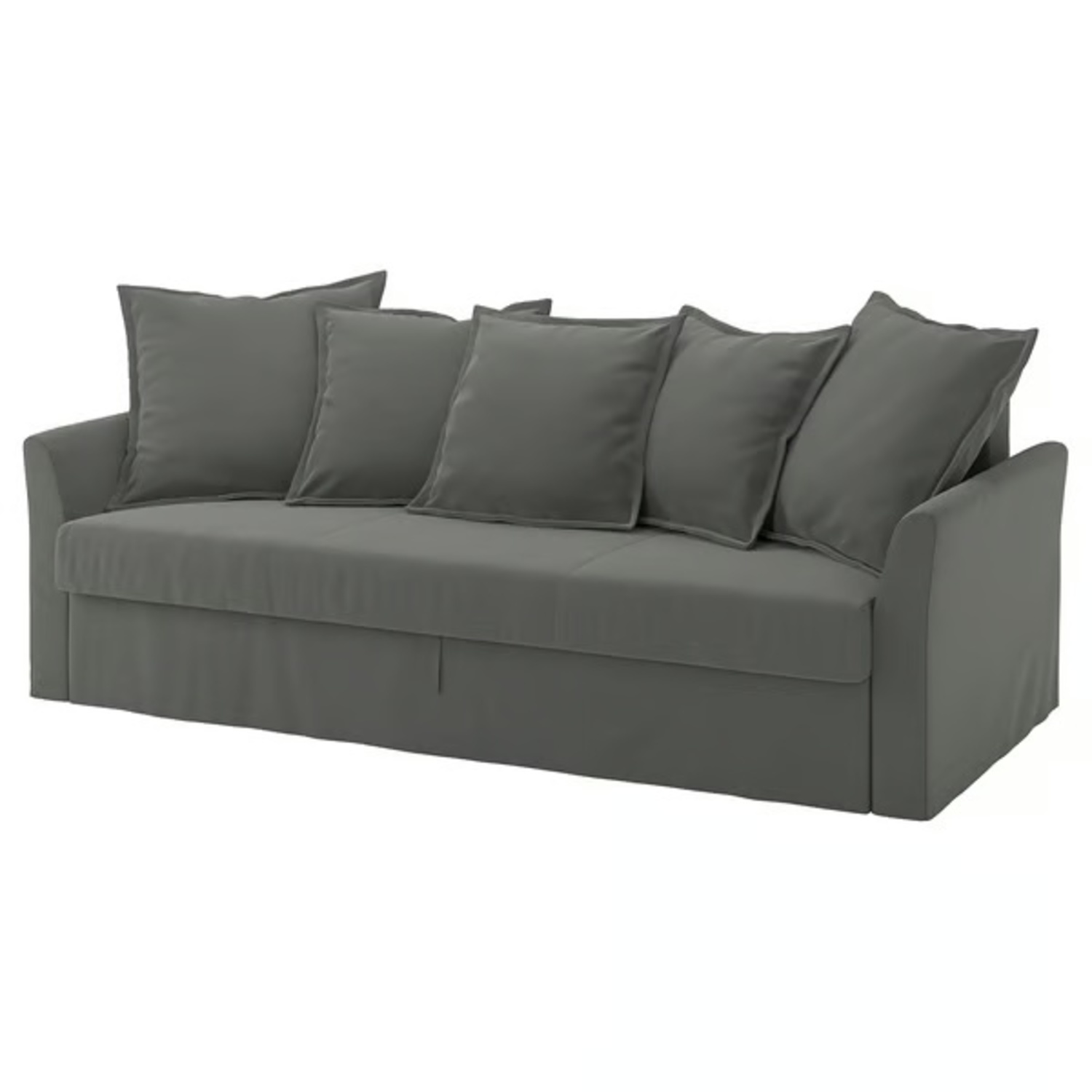 IKEA Holmsund Light Gray Sleeper Sofa Queen - image-4