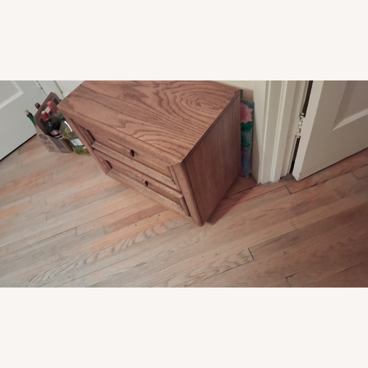Vintage/Antique Finds Dark Brown Wood Dresser - image-3