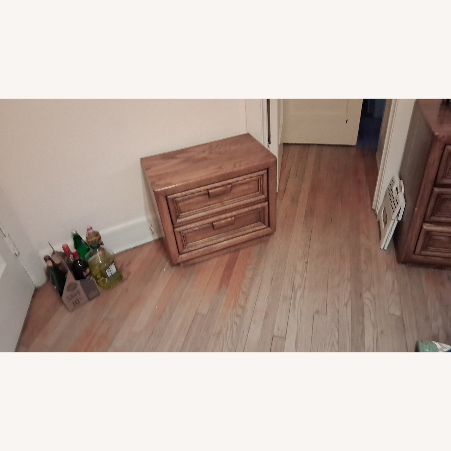 Vintage/Antique Finds Dark Brown Wood Dresser - image-2