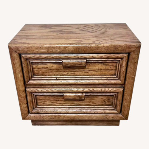 Used Vintage/Antique Finds Dark Brown Wood Dresser for sale on AptDeco