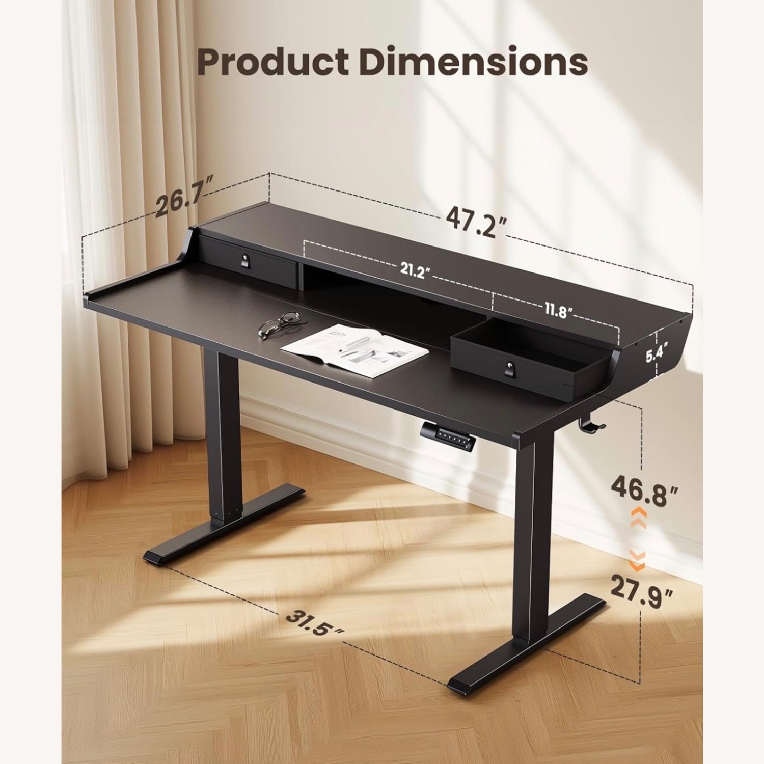 Electric Standing Desk - image-4