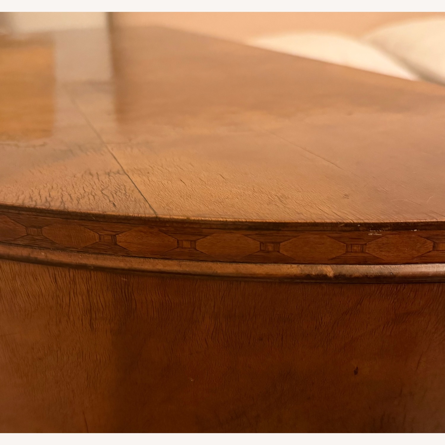 Antique Curved Moderne Dresser - image-8