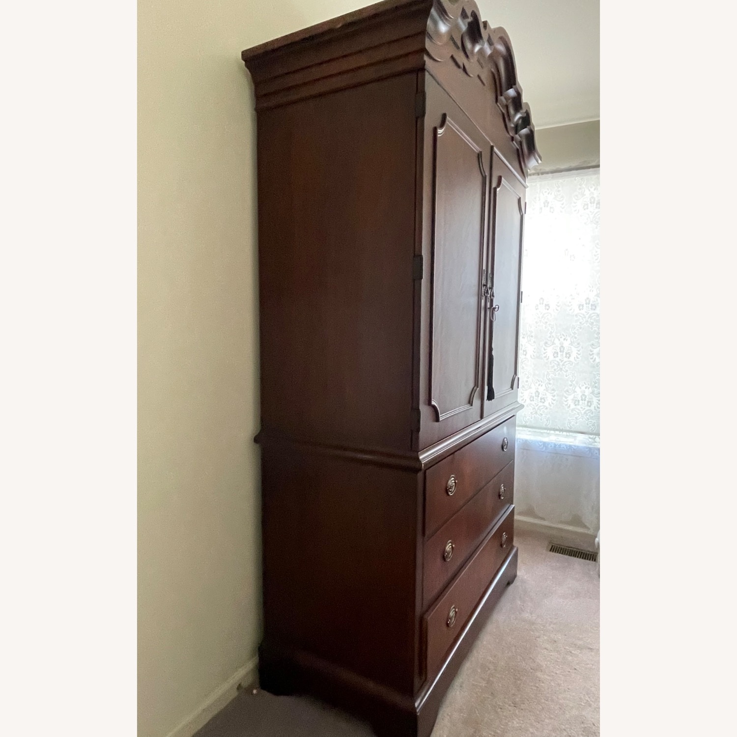 Wood Armoire - image-7