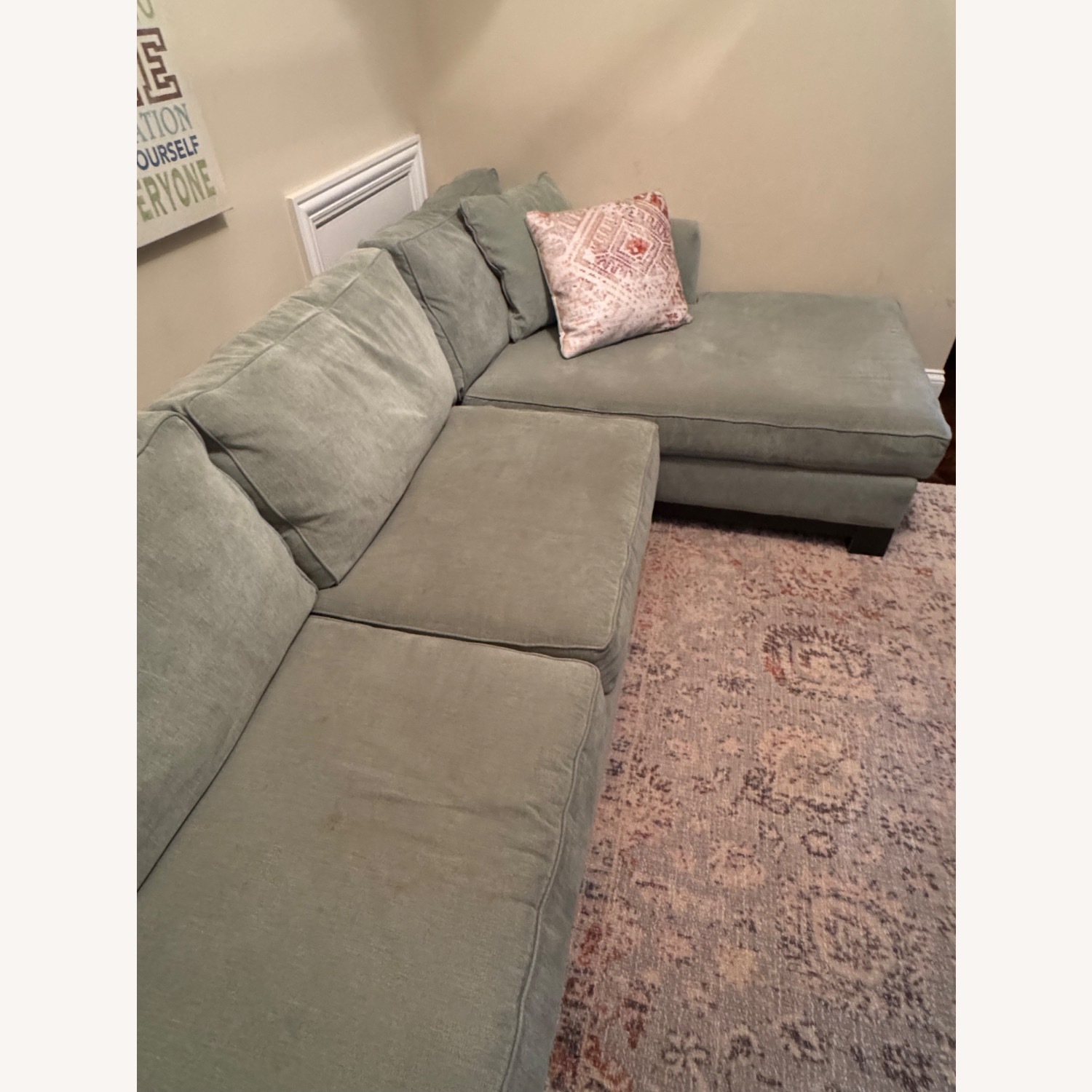 Jonathan Louis Furniture Green 3+ Piece Sectional - image-6