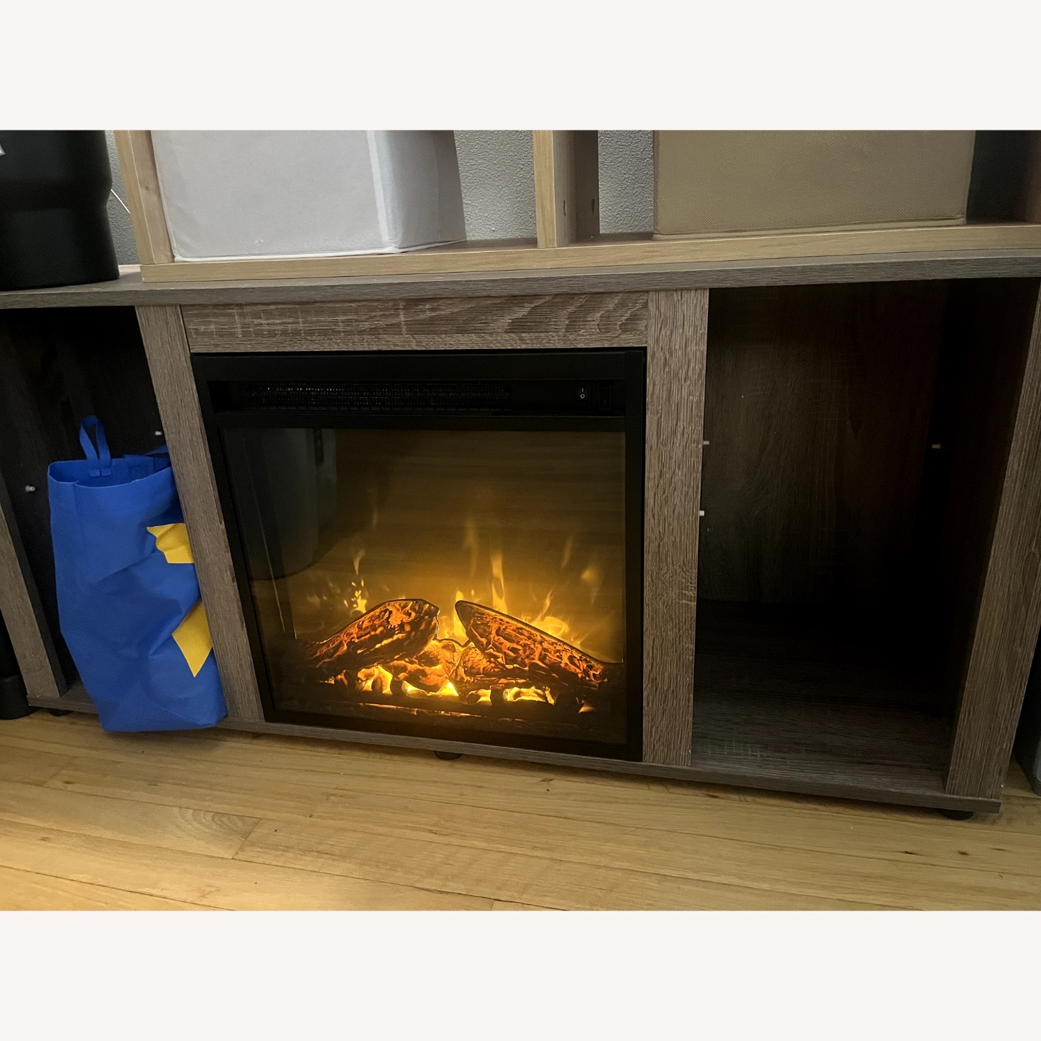 Wade Logan Fireplace TV Stand - image-2