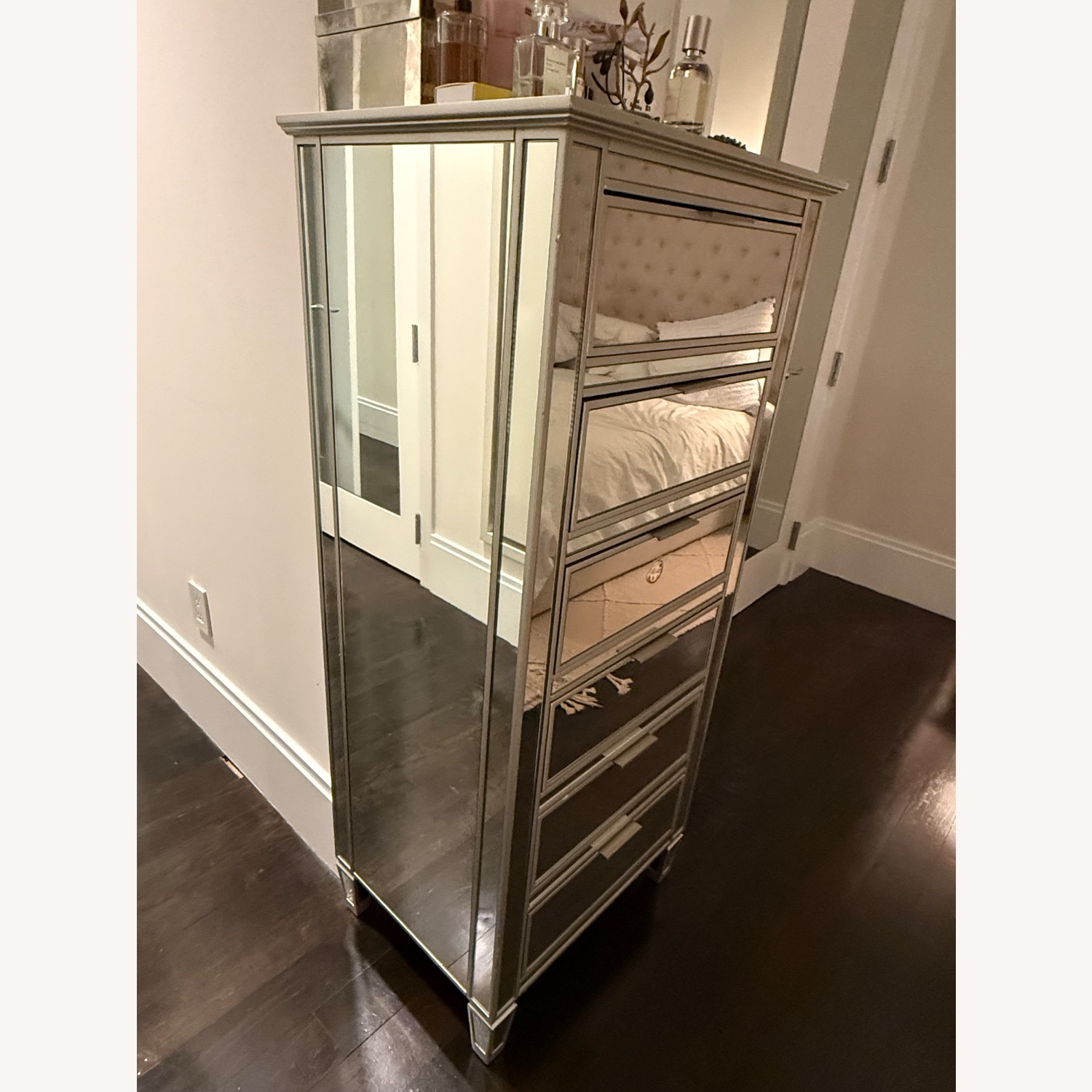 Pottery Barn Park 6-Drawer Mirrored Chest - image-3