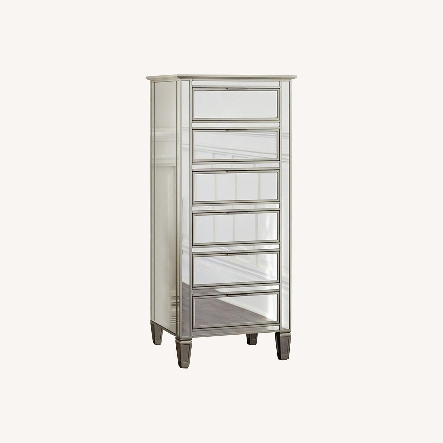 Pottery Barn Park 6-Drawer Mirrored Chest - image-7