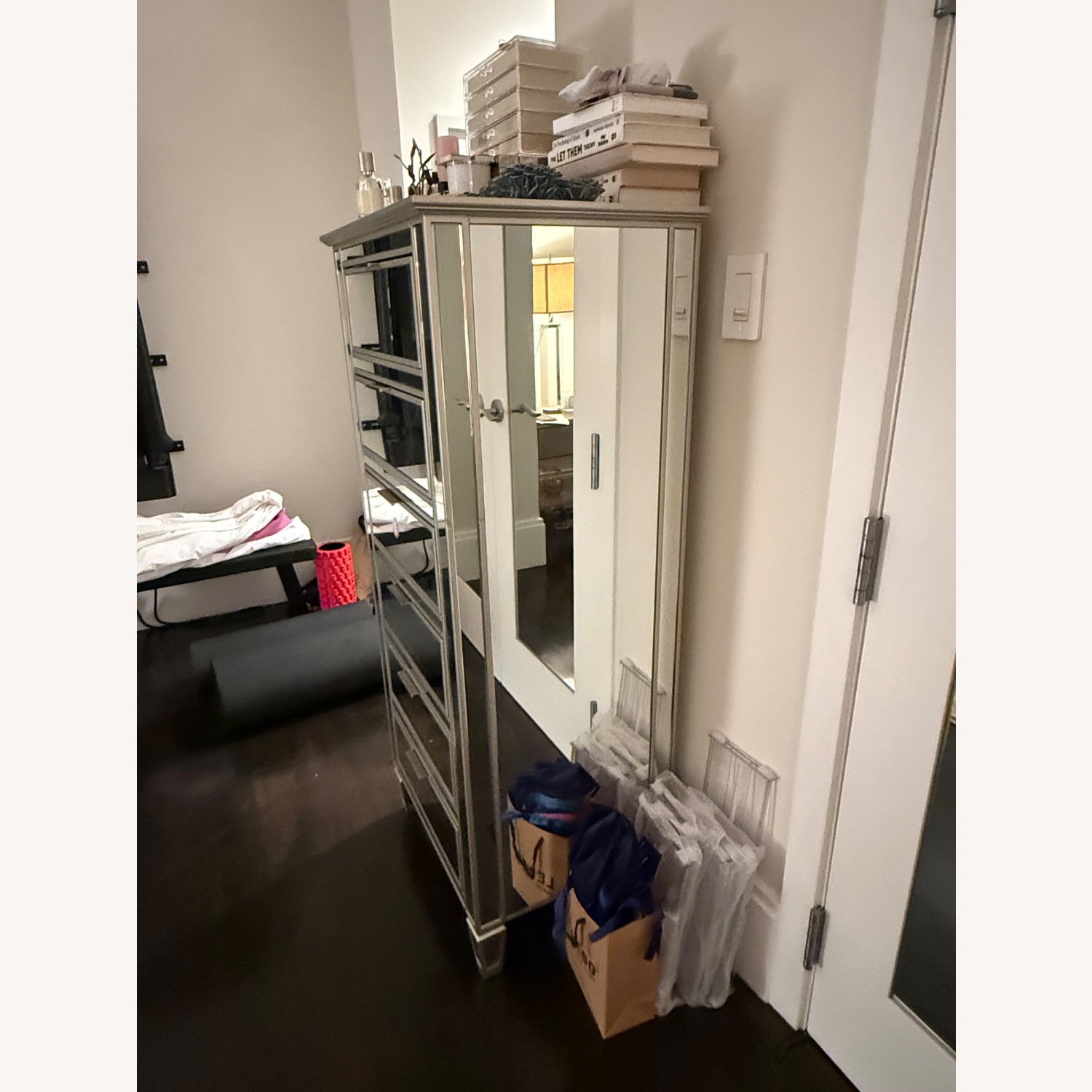 Pottery Barn Park 6-Drawer Mirrored Chest - image-2