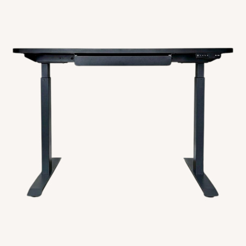 Used Black Electric Stand Up Desk  for sale on AptDeco