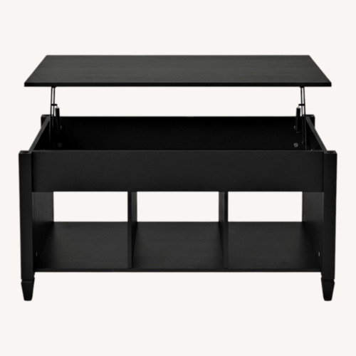 Used Amazon Black Coffee Table for sale on AptDeco