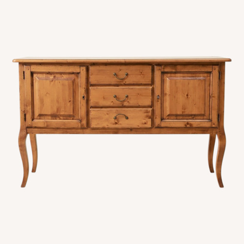Used Domain Furniture Country Style Pine Sideboard for sale on AptDeco