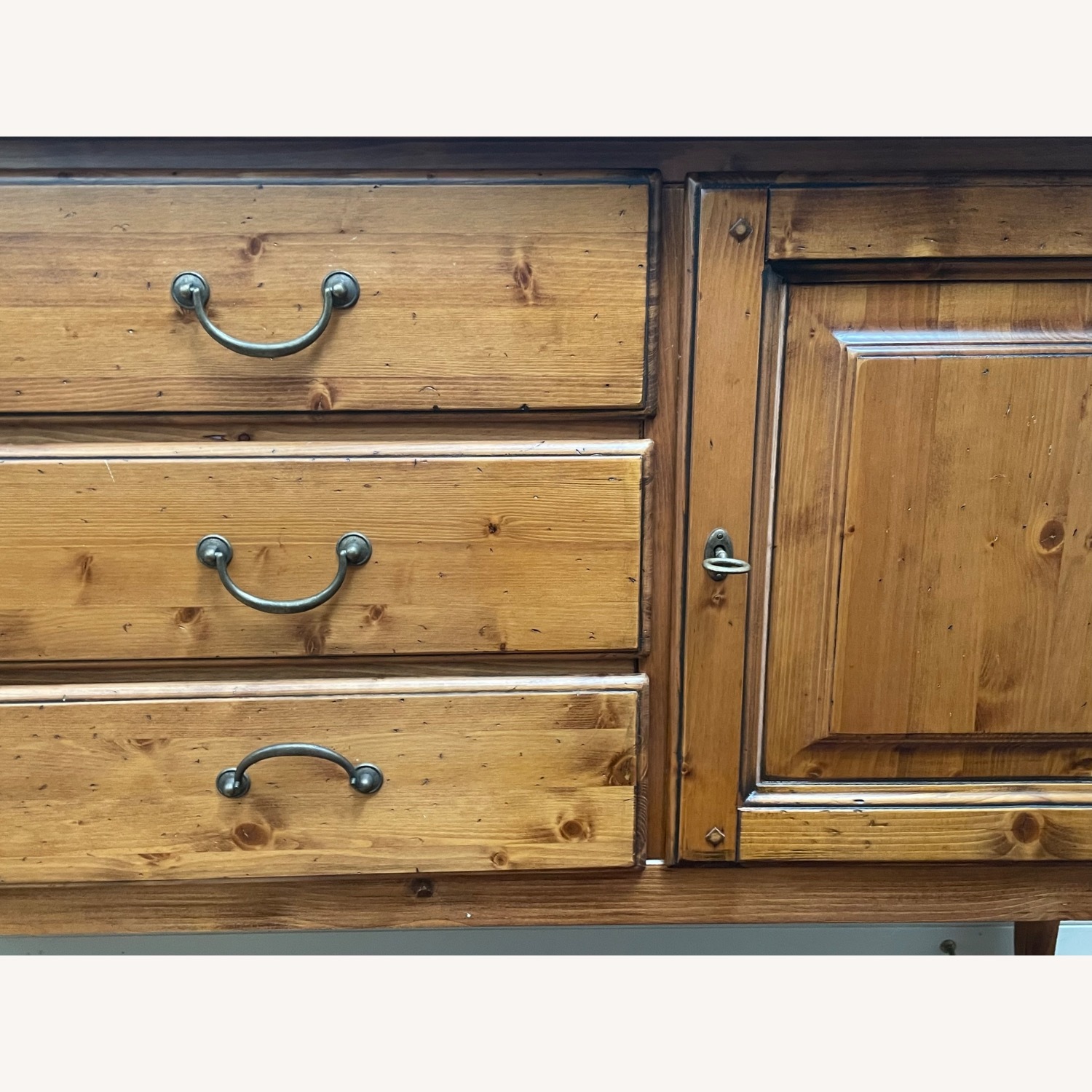 Domain Furniture Country Style Pine Sideboard - image-5