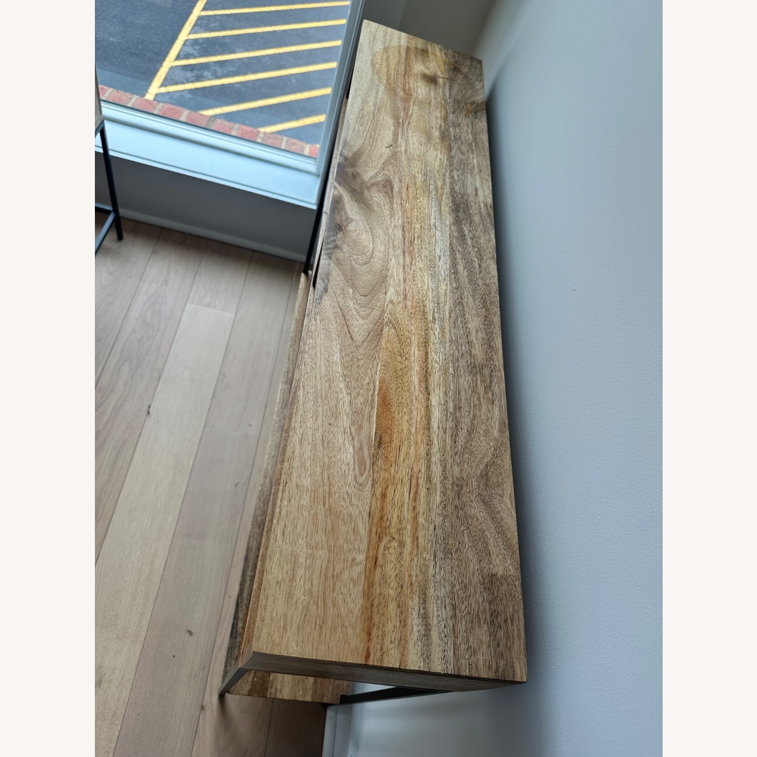 West Elm Raw Mango Wood Sideboard - image-2
