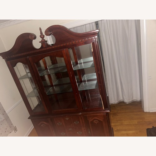 Used Aged Furniture Unique Strong Wood Wall Unit for sale on AptDeco