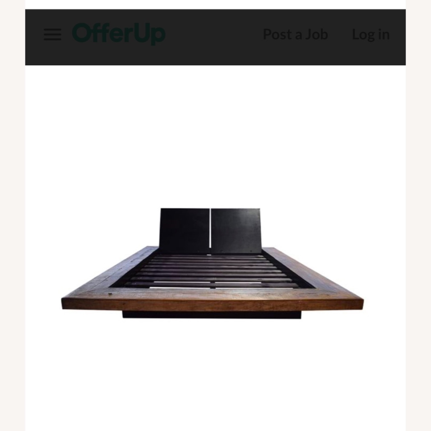 Environment Furniture Santos Dark Brown Wood King Bed - image-4