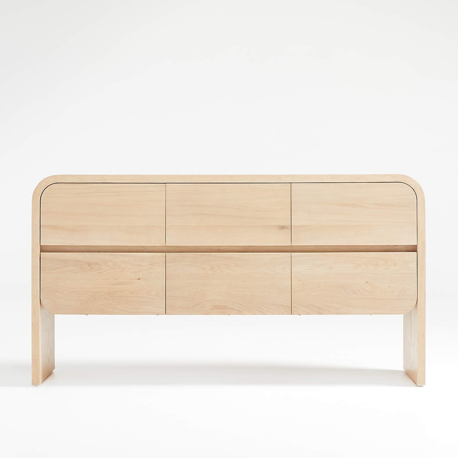 Crate & Barrel Leanne Ford Natural Wood Dresser - image-6