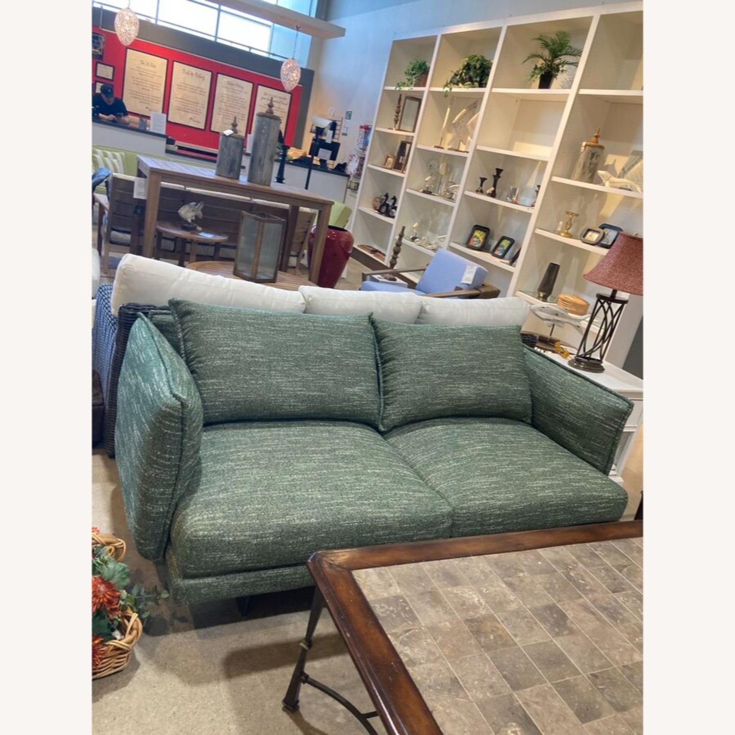 Modern Performance Fabric Multi-Color Sofa - image-3