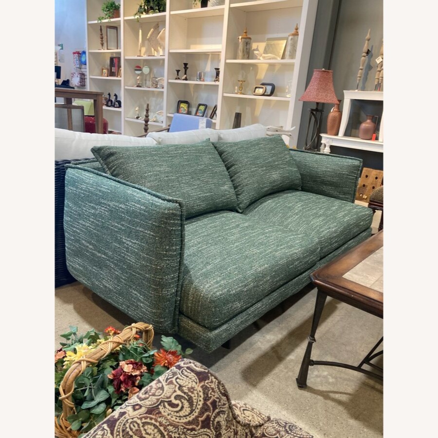 Modern Performance Fabric Multi-Color Sofa - image-2
