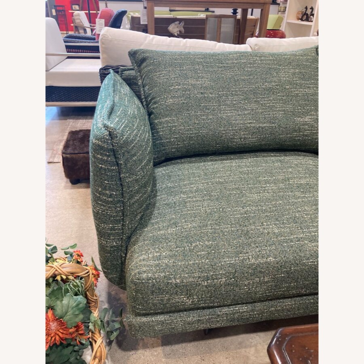 Modern Performance Fabric Multi-Color Sofa - image-4