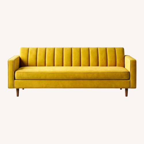 Used Scandinavian Designs Delphine Velvet Sofa for sale on AptDeco