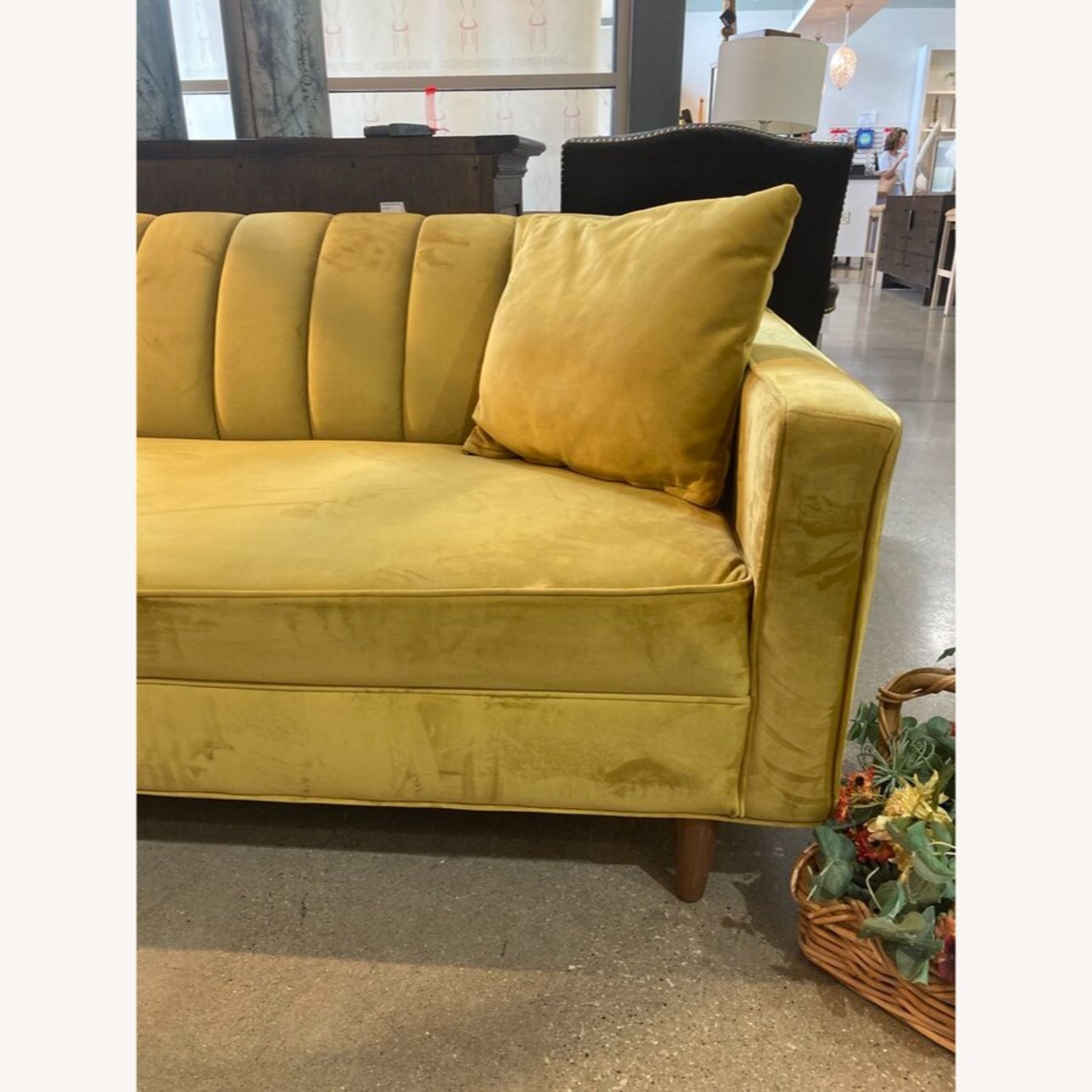 Scandinavian Designs Delphine Velvet Sofa - image-3