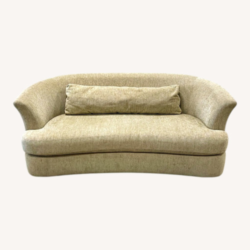 Used Marshall Field's Postmodern Custom Curved Sofa for sale on AptDeco
