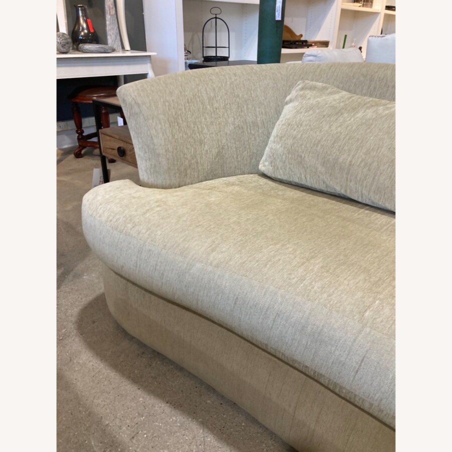 Marshall Field's Postmodern Custom Curved Sofa - image-3