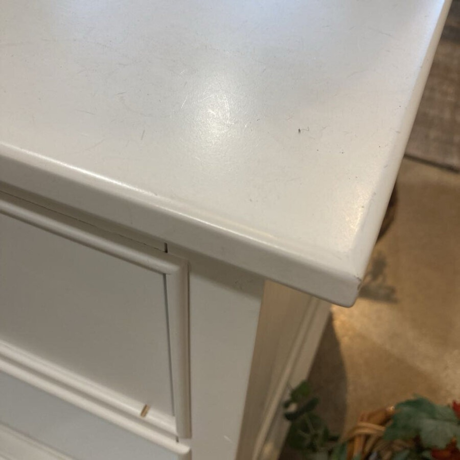 Dock 48 Waterford 1-Drawer Nightstand White  - image-4
