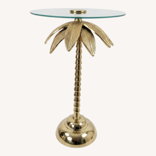 Used Tropical Palm Tree Accent Table for sale on AptDeco