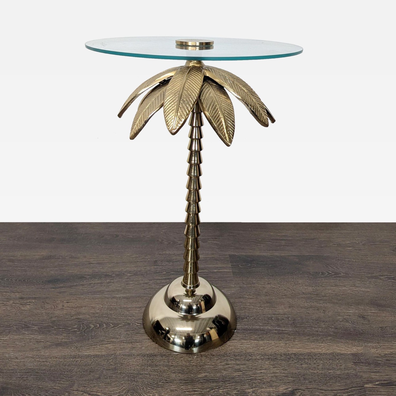 Tropical Palm Tree Accent Table - image-5