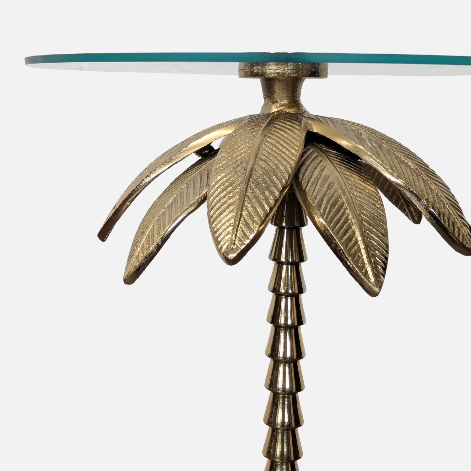 Tropical Palm Tree Accent Table - image-3
