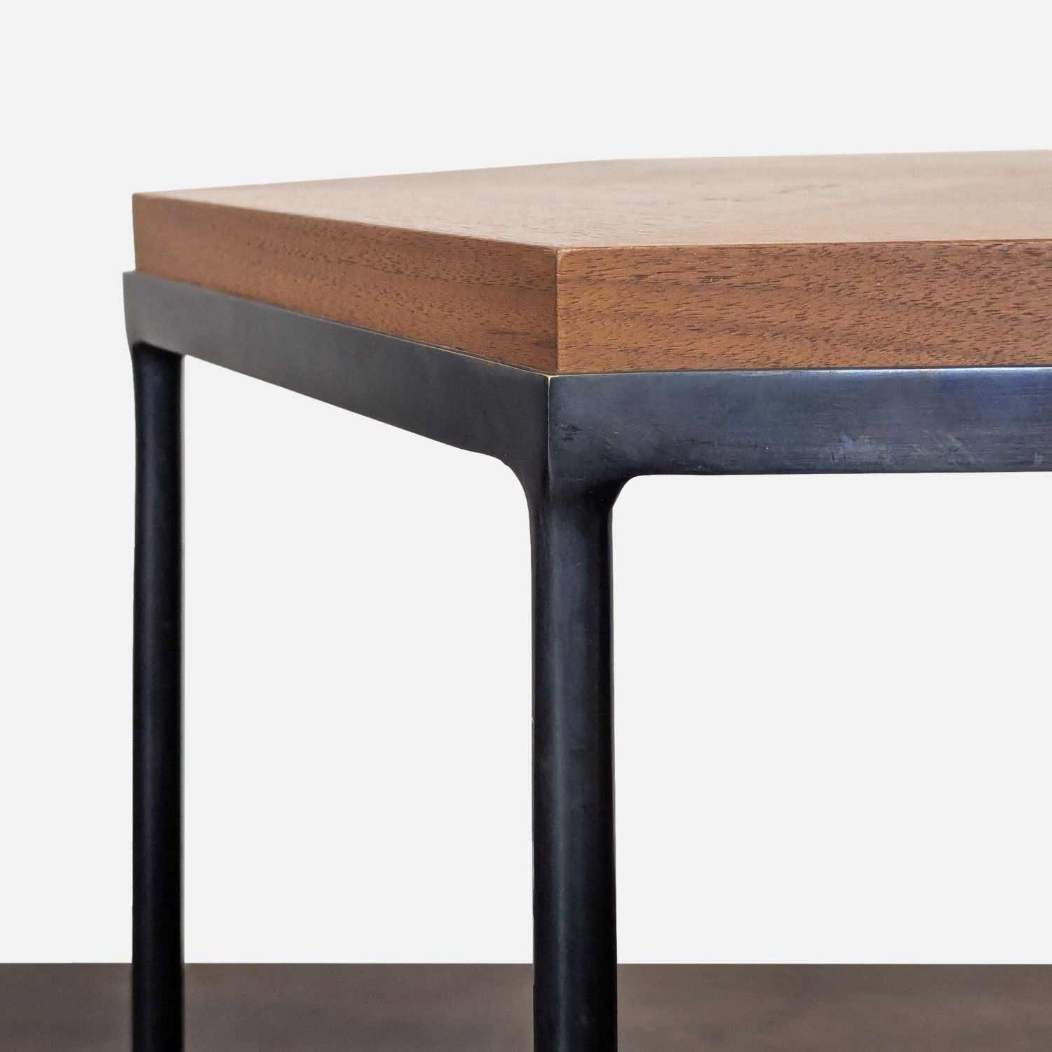 Hexagon Top Side Table - image-6
