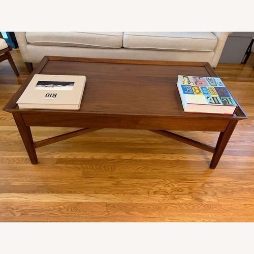 Used Crate & Barrel Bradley Coffee Table for sale on AptDeco