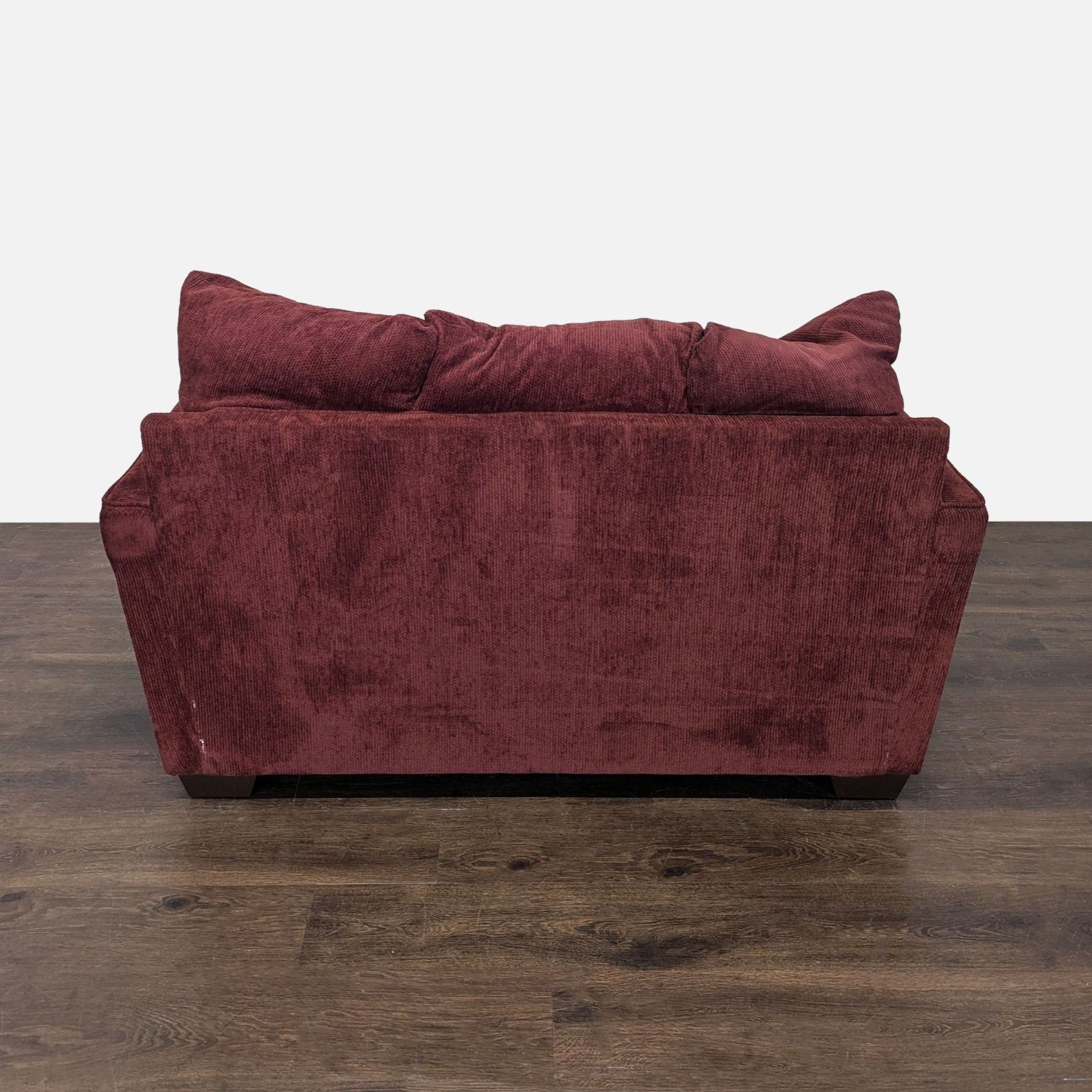 Ashley Furniture Stairatt Burgundy Loveseat  - image-3