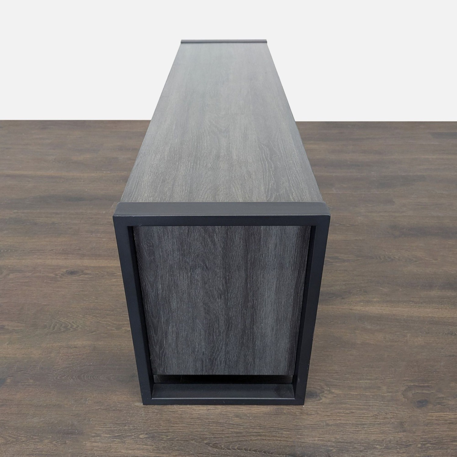 Walker Edison Industrial Modern Wood TV Stand - image-4