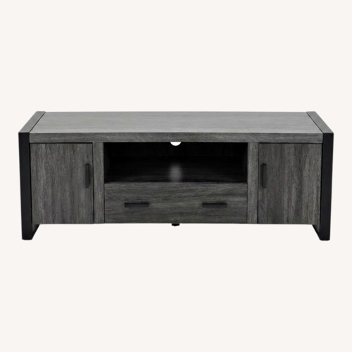 Used Walker Edison Industrial Modern Wood TV Stand for sale on AptDeco