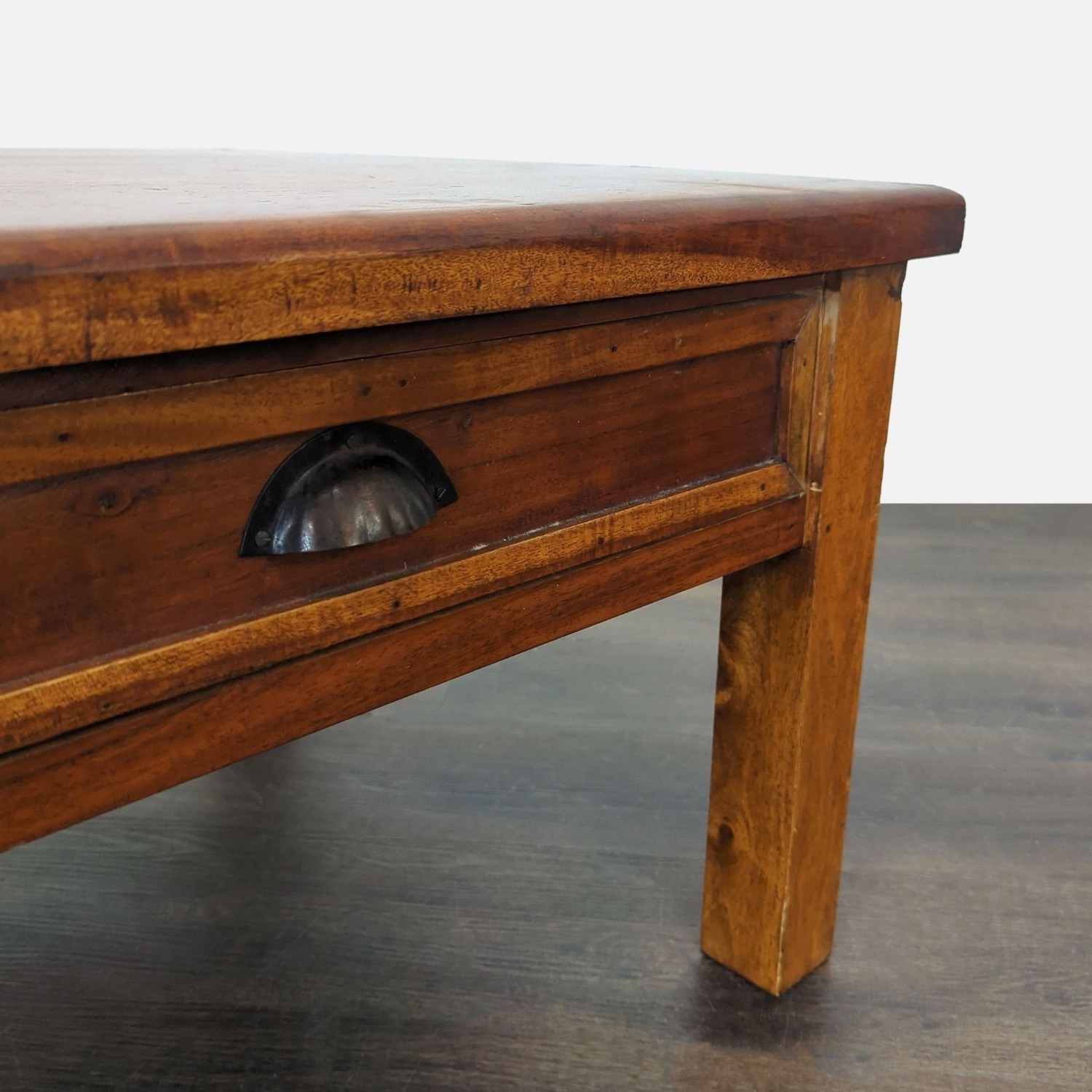 Rustic Two Drawer Coffee Table - image-5