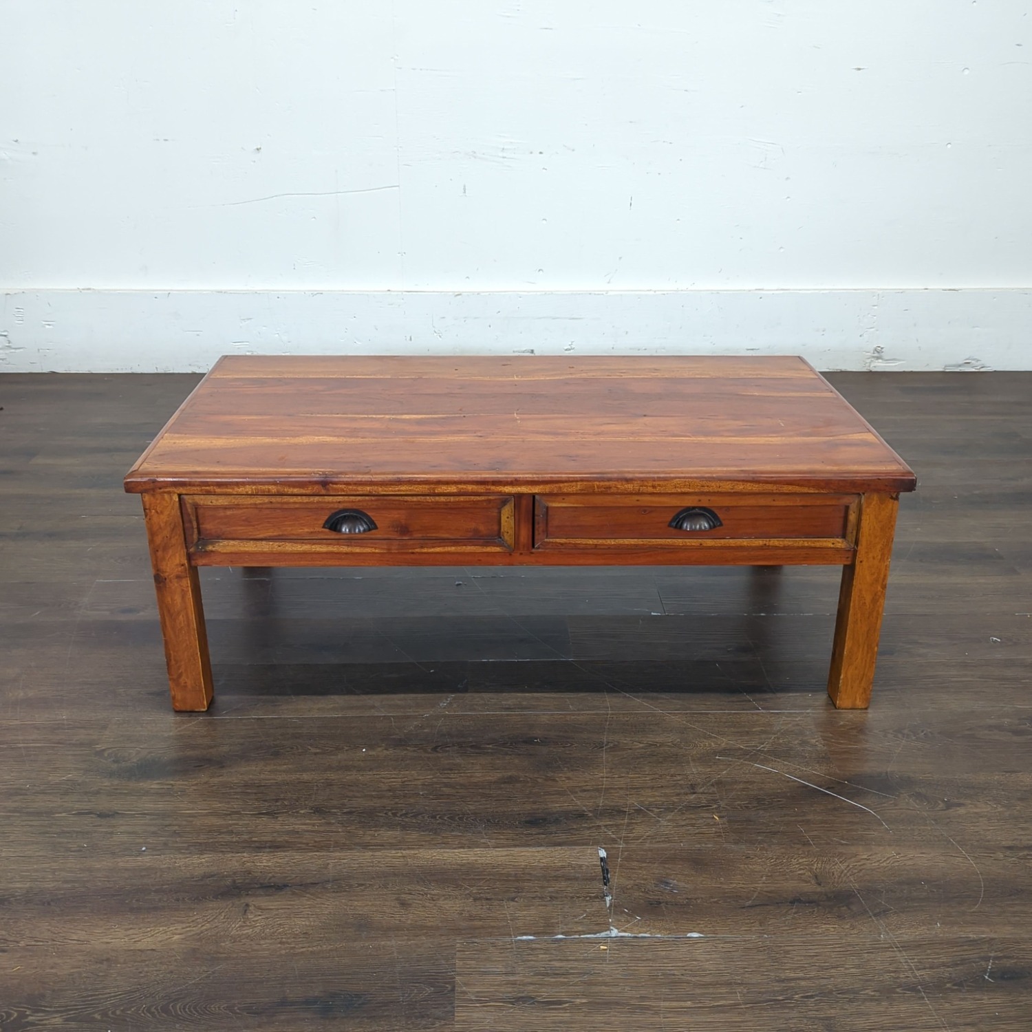 Rustic Two Drawer Coffee Table - image-2