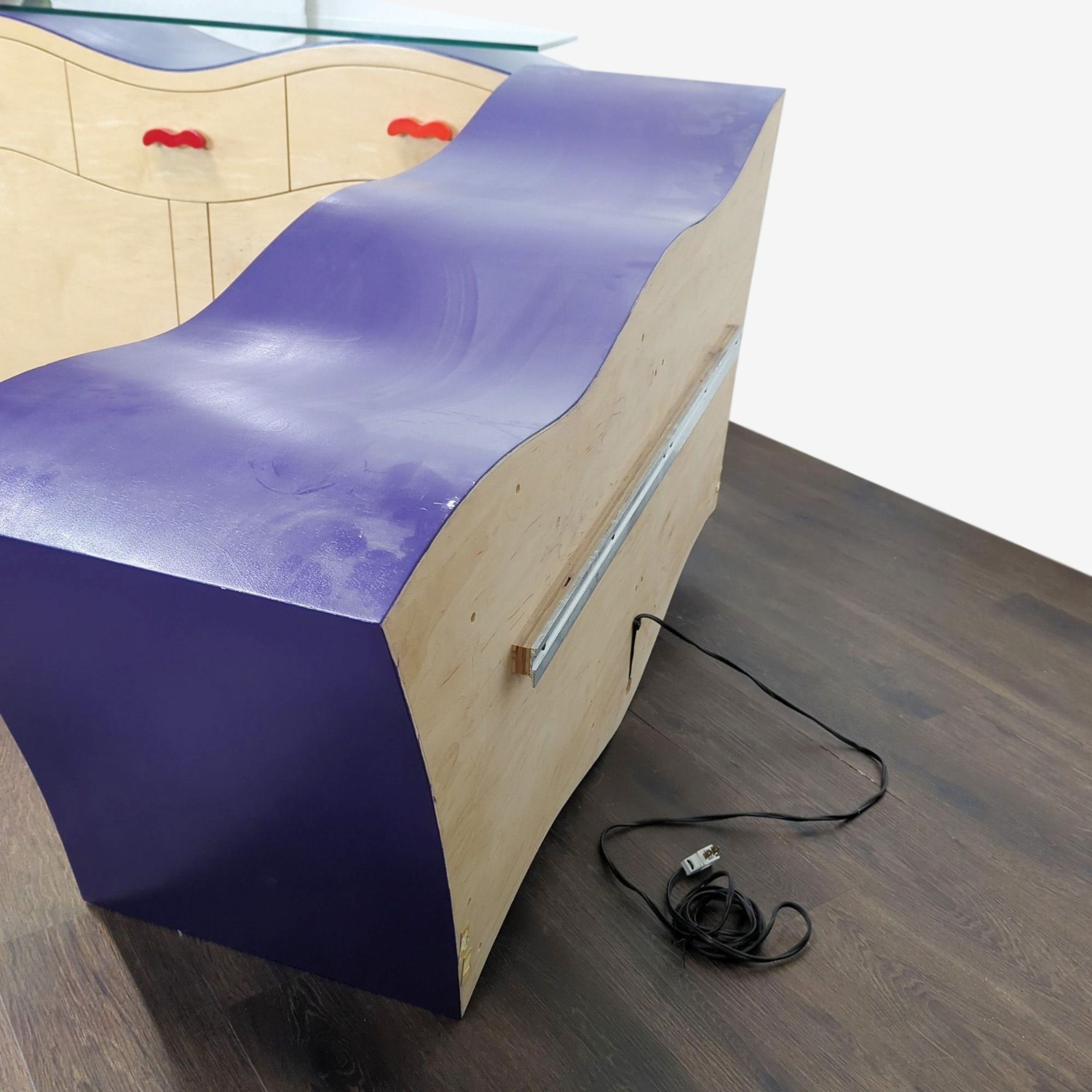 Two-Piece Custom Buffet by Local Artists Sideboard - image-10