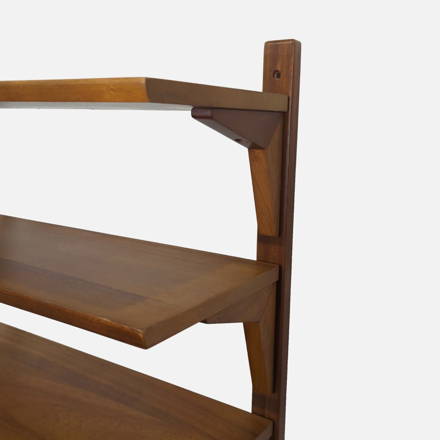 West Elm Wooden Bookshelf with 4 Shelves - image-6